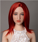 Starpery Eva 赤髪の貴族モデル リアルドール 171cm Dカップ 普乳ラブドール シリコン製