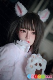Bezlya Doll 2.0シリーズ 鈴蘭 149cm Cカップ ふわふわ パジャマ美少女 リアルラブドール シリコン頭+TPE身
