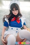 Bezlya Doll 2.0シリーズ 蝶豆 155cm ピュア メイドラブドール Aカップ シリコン頭部+TPE身体
