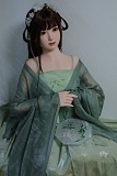 Bezlya Doll 2.0シリーズ 中国風美人 蝶豆 155cm Aカップ シリコンヘッド＋TPEボディ 清楚系リアルドール
