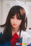 Bezlya Doll 2.0シリーズ 蝶豆 155cm ピュア メイドラブドール Aカップ シリコン頭部+TPE身体