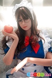 Bezlya Doll 2.0シリーズ 蝶豆 155cm ピュア メイドラブドール Aカップ シリコン頭部+TPE身体