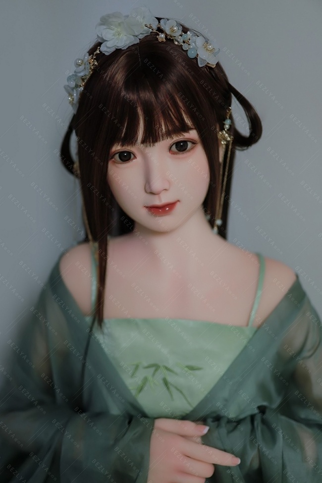 Bezlya Doll 2.0シリーズ 中国風美人 蝶豆 155cm Aカップ シリコンヘッド+TPEボディ 清楚系リアルドール
