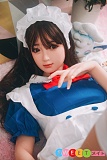 Bezlya Doll 2.0シリーズ 蝶豆 155cm ピュア メイドラブドール Aカップ シリコン頭部+TPE身体
