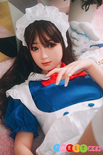 Bezlya Doll 2.0シリーズ 蝶豆 155cm ピュア メイドラブドール Aカップ シリコン頭部+TPE身体