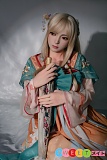Bezlya Doll 2.0シリーズ 160cm Bカップ 三色堇 リアルドール シリコンヘッド+TPEボディ
