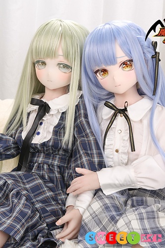 魔族人形 MOZU DOLL 沐子と翔子 アニメ顔 115cm 美少女姉妹等身大フィギュア ビニールヘッド＋TPEボディ