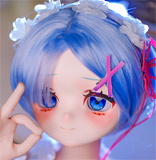 満月人形 ソフトビニールヘッド単体 アニメラブドール 100~123cmボディ用 M16ジョイント