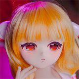 満月人形 ソフトビニールヘッド単体 アニメラブドール 100~123cmボディ用 M16ジョイント