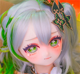 満月人形 ソフトビニールヘッド単体 アニメラブドール 100~123cmボディ用 M16ジョイント