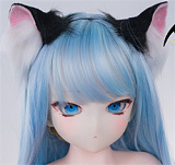MOZU DOLL ソフトビニールヘッド単体専用販売ページ アニメ かわいいラブドール 115cmボディ用 M16ジョイント