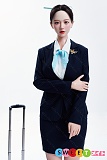 Bezlya Doll 2.2CFシリーズ 夕颜 163cm M版 Fカップ シリコン ROS機能あり 優雅な客室乗務員 ダッチワイフ 人形