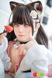 Bezlya Doll 2.0シリーズ 風鈴 155cm Fカップ シリコン頭部+TPE身体 清楚系 猫耳 等身大 人形