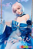 Bezlya Doll 2.0シリーズ 155cm 珊瑚 シリコンヘッド+TPEボディ コスプレ 美しい セックス 人形 Aカップ