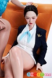Bezlya Doll 2.2CFシリーズ 夕颜 163cm M版 Fカップ シリコン ROS機能あり 優雅な客室乗務員 ダッチワイフ 人形