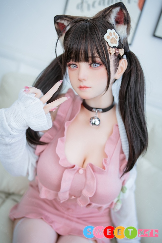 Bezlya Doll 2.0シリーズ 風鈴 155cm Fカップ シリコン頭部+TPE身体 清楚系 猫耳 等身大 人形