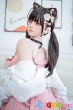 Bezlya Doll 2.0シリーズ 風鈴 155cm Fカップ シリコン頭部+TPE身体 清楚系 猫耳 等身大 人形