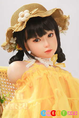 My Loli Waifu AYA ふわふわした雰囲気 美少女エロドール 76cm T2 トルソー AAカップ 貧乳 シリコン 腕無し半身 イエローのワンピース
