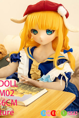 Guavadoll DM02 萌え系のアニメ美少女 ラブドール 136cm AAカップ ビニールヘッド+TPEボディ 貧乳 セックスドール