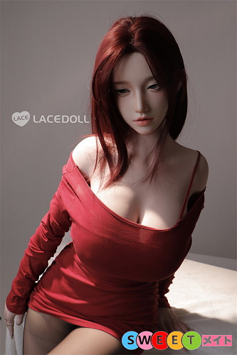 LACEDOLL 晚冰 sexdoll バスト露出の赤ワンピ黒スト美少女 163cm Hカップ シリコン製 爆乳 エロドール