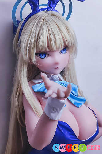 ElsaBabe AHR012 スタイル抜群のバニーガール ラブドール 148cm L 巨乳 シリコン製 金髪のアニメ美少女 アダルト ドール