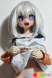 realdoll 白髪 かわいい笑顔 二次元 ElsaBabe AHR014 パジャマ