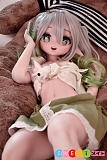 等身大ラブドール 125cm かわいいエルフ 笑顔 アニメ ElsaBabe AHR015 銀髪