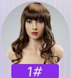 MMXDOLL 梦菲 髪の毛の植毛仕様の色気たっぷりなお姉さん エロドール 88cm AAカップ ミニ シームレス ラブドール シリコン製 セクシー可能