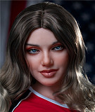 Irontech Doll B2ヘッド 緊縛プレイを好む欧米風M女 ラブドール 161cm Minus AAカップ スレンダー シリコン sexdoll SMプレイ向けの調教ランジェリー