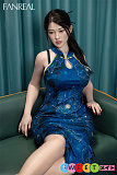 セックス人形 東洋系美女 旗袍 シリコン製 FANREAL Fei 170cm Dカップ