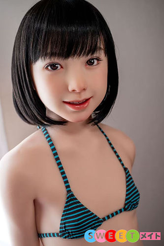 J-cute AGD02 紬 新作ヘッド キラキラ笑顔のビキニ美少女 ダッチワイフ 137cm バスト平 ラブドール シリコン製