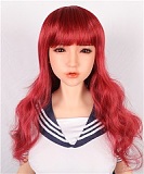 Sanhui Doll #41彩月 エロい黒ストッキングのバニーガール セックスドール 158cm Eカップ フルシリコン製 アダルトドール リアル皮膚塗装メイク付き