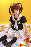 等身大ラブドール 学生 シリコン製 コスチューム制服 ツインテール 可愛い MyLoliWaifu ここ 108cm