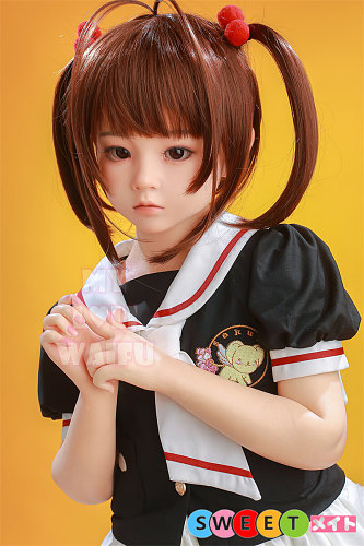 My Loli Waifu ここ アニメキャラクターのコスプレ ツインテールの可愛らしい美少女 ダッチワイフ 108cm バスト平 シリコン製 リアルドール