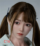 Real Girl C工場製 T13ヘッド 艶っぽい雰囲気 大きな瞳の美少女 ダッチワイフ 168cm Fカップ 巨乳 エロドール シリコンヘッド TPEボディ S-TPE選択可