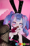 バニーlovedoll シリコン製 ツインテール 黒ストッキング 85cm MWGirl魔物姫 小音 ビニール