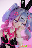 バニーリアルドール かわいい美少女 ツインテール 85cm MWGirl魔物姫 小音 シリコン ビニール