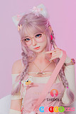 ラブドール ツインテール 美少女メガネ シリコン製 168cm Dカップ SHEDOLL 江小棠 ピンク系