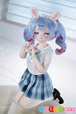 シリコンlovedoll jc制服 バニーガール アニメ MWGirl魔物姫 小兔奈々 85cm 普乳 ビニール