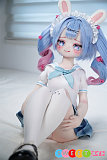 シリコンリアルドール バニーガール アニメJC風コスチューム MWGirl魔物姫 小兔奈々 85cm 普乳 ビニール