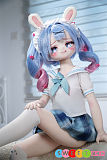 シリコンアダルトドール 美少女jc制服 バニーガール アニメ MWGirl魔物姫 小兔奈々 85cm 普乳 ビニール