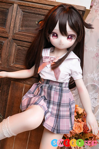 MW Girl 魔物姫 小桃 キラキラお目目のアニメ美少女 リアルドール 85cm JC制服 バスト中 普乳 フィギュア ソフトビニール製頭部 シリコンボディ