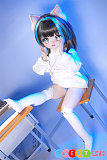 ダッチワイフ 70cmミニ アニメ笑顔 猫耳美少女 MWGirl魔物姫 呆呆喵 ビニール