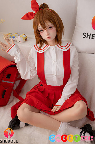 SHEDOLL 柠檬 癒し系ロングヘアの清楚なJK制服美少女 ダッチワイフ 148cm Dカップ 普乳 フルシリコン製 エロドール