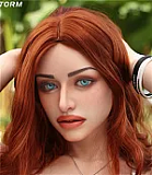 XTDOLL Rino ハーフ風の美少女 エロドール 164cm Cカップ シリコン製 アダルトドール 白いニーハイソックス