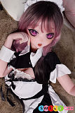 アニメlovedoll 小悪魔系メイド 巨乳美少女 八重歯 三つ編み 148cmシリコン製 ElsaBabe RAD047 花守薫