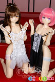 シリコンrealdoll かわいいアニメ美少女 セクシーランジェリー 145cm Dカップ AotumeDoll #128