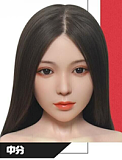 Doll Senior #07 伊叽咪 アニメヘッド単体 ボディ無し Headのみ 超可愛い 顔 2 次元 シリコン製 M8ジョイント