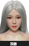 Doll Senior #07 伊叽咪 アニメヘッド単体 ボディ無し Headのみ 超可愛い 顔 2 次元 シリコン製 M8ジョイント