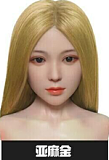Doll Senior #07 伊叽咪 アニメヘッド単体 ボディ無し Headのみ 超可愛い 顔 2 次元 シリコン製 M8ジョイント